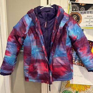 All in Motion-Women's Multicolored wind/water resistant 3-in-1 Jacket